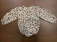Bebe Organic / 刺繍ベロアロンパース 18M - メルカリ