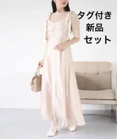 ナイスクラップ　あざとモテワンピース セット　半袖　服