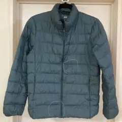 UNIQLO ULTRA LIGHT DOWN L グリーン ダウンジャケット
