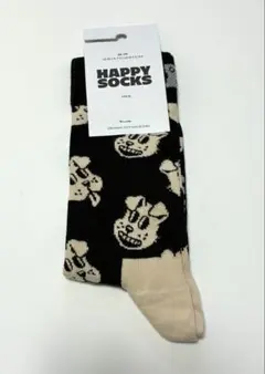 HAPPY SOCKS 犬柄ソックス レディース　36-40 23㎝〜25.5㎝のサムネイル