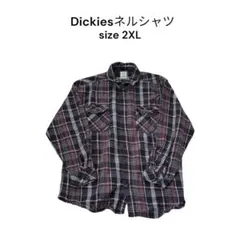 Dickies チェック柄ネルシャツ 2XL