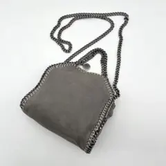 ステラマッカートニー ファラベラ タイニー ショルダーバッグ 2way グレー