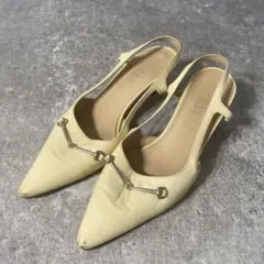 GUCCI グッチ　ミュール　サンダル　ホースビット　ポインテッドトゥ　23cmのサムネイル