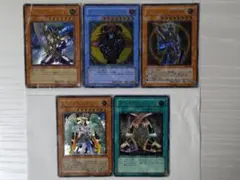 遊戯王 閃刀姫 カガリ シズク ハヤテ カイナ 英語版 レリーフ セット