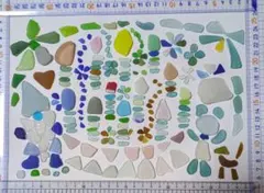 A−069　シーグラスMIX　ー ノームさん　ありがとう ー