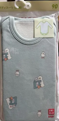 未開封　UNIQLO BABY ボディスーツ 長袖 90 新品　ユニクロ　ベビー