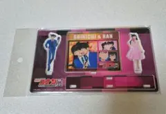 【新品未使用】名探偵コナン展　アクリルジオラマセット　工藤新一　毛利蘭　アクスタ