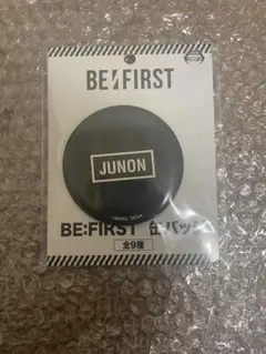 BE:FIRST JUNON プライズロゴ缶バッジ