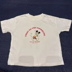 06 しまむら　リトシー　ミッキー　テニス　Tシャツ　90