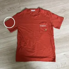 PEANUTS オレンジ 半袖Tシャツ