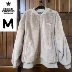 【RODEO CROWNS】ロデオクラウンズ エコファーブルゾン Mサイズのサムネイル