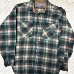 希少 PENDLETON ヴィンテージ USA製 オンブレチェック ボードシャツ