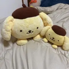 ポムポムプリン ぬいぐるみ大小 2点セット ぴょこのる