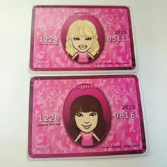 E-girls Ami&MIYUU♡LDHチップスカード