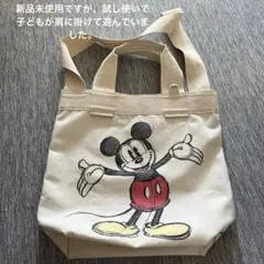 ゲンテン　ディズニー　コラボ　ミッキー　トートバッグ