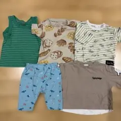 男の子 夏服 5枚セット 80cmのサムネイル