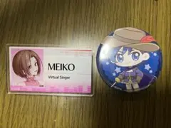 初音ミク×HMV 缶バッチ、ネームバッチ風アクリルクリップ