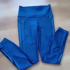 Under Armour タイツ XS 青色 ポケット付き