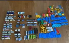 値下げ　1/2プラレール&ガチャガチャプラレールセット