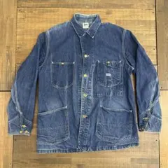 大きめ 本物 50年代 ヴィンテージ 91-J 42 Lee デニムカバーオール