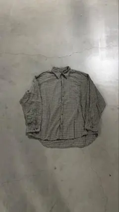 90s OLD GAP long sleeve check shirt