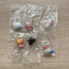 ハローキティ めじるしアクセサリー　ガチャ　コンプリートセット