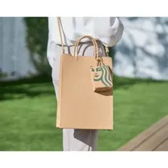 【新品】スタバ 2wayショルダートートバッグ