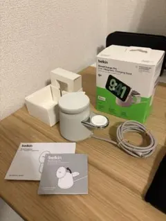 Belkin 2 in 1 Qi2対応 MagSafe充電器
