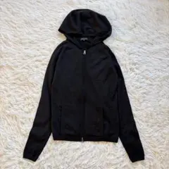 美品 theory セオリー ニットダブルジップアップフーディー サイズ2
