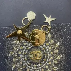 CHANEL シャネル ホリデー チャーム カメリア コメット 2個セット