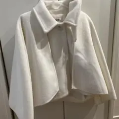 【 snidel 】ホワイト ケープコート アウター