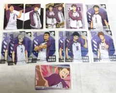 ハイキュー!! キャラクターカードセット　12枚セット　白鳥沢高校