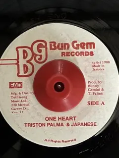 レゲエレコードTRISTON PALMA ONE HEARTレコード洋楽