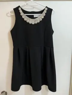 lounge style by dazzy ビジュー付きワンピース L♡