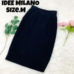 IDEE MILANO イデーミラノ サイズ9AR スカート ブラック