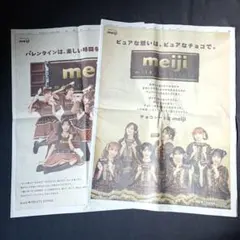 フルーツジッパー新聞広告