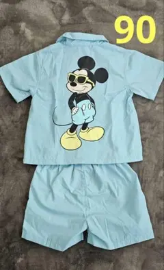 【美品】 ミッキー セットアップ 90 ディズニー