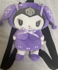 マイメロディ♡クロミ 月夜のメロクロぬいぐるみリュック3