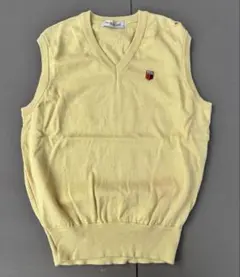 B*o様 BAY HILL CLASSIC ニットベスト Vネック 刺繍ロゴ レ