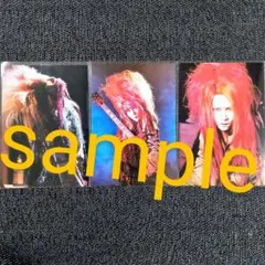 【美品】③ hide 写真 hideヒストリー 3枚セット 年代ランダム