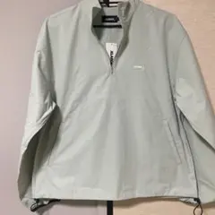 XLARGE RIPSTOP HALF ZIP JKT M ライトグリーン
