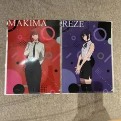 チェンソーマン レゼ篇 やよい軒 コラボ クリアファイル レゼ マキマ