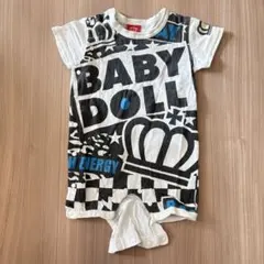 BABYDOLL 半袖ロンパース 70cm