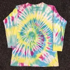 ビンテージ　タイダイ　長袖Tシャツのサムネイル