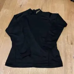 asics アンダーシャツ 黒 長袖