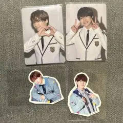 なにわ男子 大橋和也 藤原丈一郎 HARD WORK シール トレカ