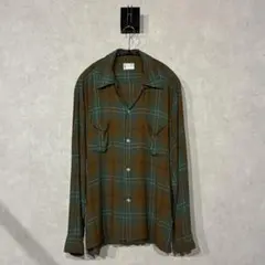 【希少】60s 黒レーヨンシャツ 2025年最新】60s レーヨン オンブレの人気アイテム - メルカリ