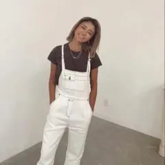 美品❗️アリシアスタン デニムサロペット オーバーオール