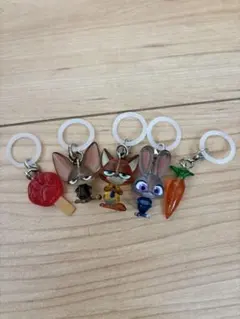 ズートピア めじるしアクセサリー 第一弾 セミコンプ