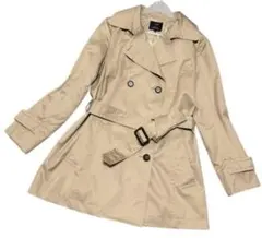 23区　トレンチコート　ミドル丈　ベージュ　大きいサイズ　サイズ44
